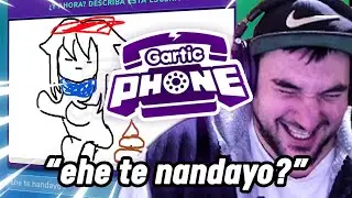 GARTIC PHONE IMPACT con STREAMERS de GENSHIN IMPACT (づ｡◕‿‿◕｡)づ