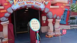 Roger Rabbit's Car Toon Spin - Stand-By Queue Walkthrough - Disneyland 2017
