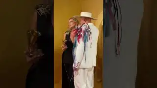 Анна Семенович и  Митя Фомин на XXVII музыкальной Премии «Золотой Граммофон»