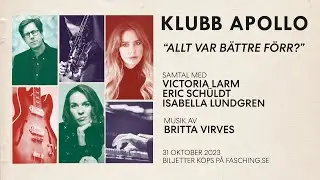 Klubb Apollo: Allt var bättre förr?