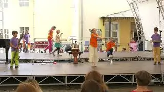 Выступление Юных Гнесинцев на заключительном концерте 