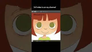 CARTOON FACE- Full video link is linked in the comments. #shorts