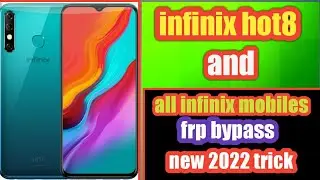 INFINIX HOT 8 FRP BYPASS|HOT 8 GOOLE ACCOUNT UNLOCK|WITHOUT PC 2032