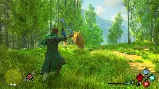 Cow Tipping Gets You A Trophy In Hogwarts Legacy