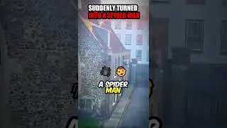 Man Suddenly Turned Into Spider-Man 😮