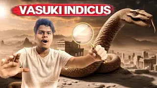 😱Vasuki Indicus Snake | World's Largest Snake Found in Gujrat | Vasuki Indicus Fossil