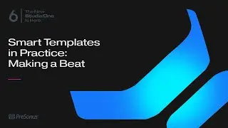 Studio One 6: Making a Beat with the Produce Beats Template