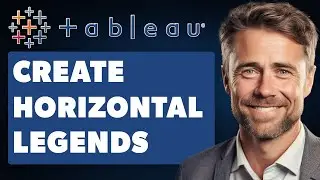 How to Create a Horizontal Legend in Tableau using a Separate Sheet in a Dashboard (Full 2024 Guide)