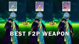 What's The Best F2P Weapon For Alhaitham? Genshin Impact Weapon Comparison!