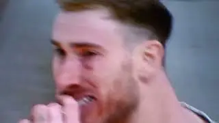 PORTIS GIVES GORDAN HAYWARD A BLACK EYE AFTER NEAR FIGHT