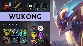 Wukong Mid vs Neeko: Triple Kill, Legendary - KR Grandmaster Patch 14.16
