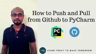 #5 PyCharm | Github | Python | Git | How to Push Pull from github | #pycharmgithub