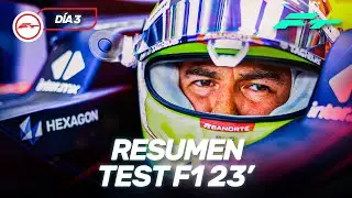 CHECO PEREZ ROMPE el CRONO, ASTON MARTIN ILUSIONA - RESUMEN TEST de PRETEMPORADA - DIA 3 - F1 2023
