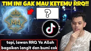 TIM Ini Tidak Mau Ketemu RRQ Di M4?? - React Tiktok 59
