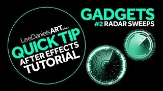 After Effects Tutorial | QUICK TIP | GADGETS #2 | Radar Sweeps