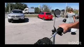 Из станицы в город на электровелосипеде "Колхозник".