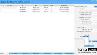 Using SoftAC to mange/modify TOTOLINK Access Point (applied for N9-v2, CA1200, CA750)