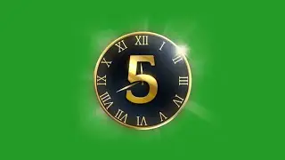 5 second countdown green screen || happy new year countdown green screen || countdown green screen