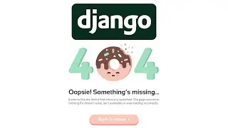 How to use custom 404 error template in Django