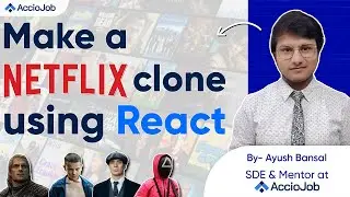 Make a Netflix clone using React | Project building workshop | Coding workshop
