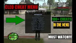 How to install Cleo Cheat menu in GTA San Andreas