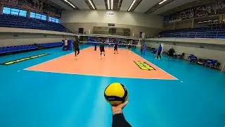 Волейбол от первого лица Георг Грозер | Volleyball First Person Georg Grozer