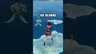 When Fontaine Characters Are SCARED To Swim In Genshin Impact #shorts