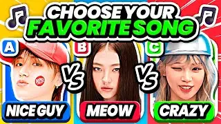 SAVE ONE KPOP SONG ⭐️✨ Choose Your Favorite Song Challenge | KPOP GAME 2024