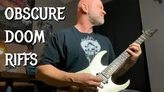 Dark, Obscure Doom Metal Riffs Lesson (The Damned)