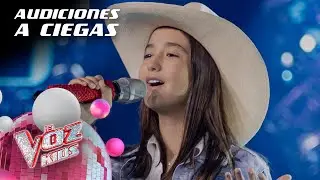 Juanita Botero canta ‘La Malagueña’ - Audiciones a ciegas | La Voz Kids Colombia 2024