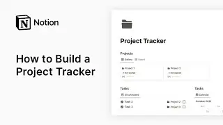 How to Build Project Tracker in Notion