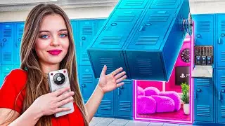 Секретная Комната в Нашей Строгой Школе!