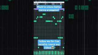 Trance Arpeggios made easy #trancetutorials #musicproduction #vitalsynth