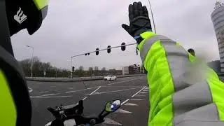 Spoedbegeleiding vanuit Zoetermeer naar het MMT bij tankstation Knorrestein