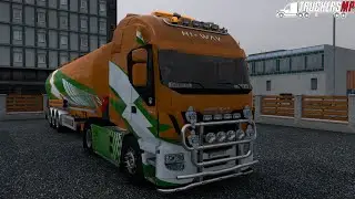 ETS2 multiplayer live | TruckersMP live stream | ETS2 multiplayer | Nitho DRIVE PRO V16 Racing Wheel