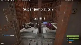 Rust: Super jump glitch