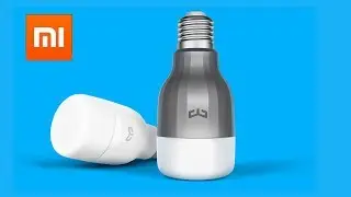 УМНАЯ ЛАМПА XIAOMI YEELIGHT LED BULB COLOR КОТОРАЯ НЕ ПЕРЕГОРИТ - ОБЗОР