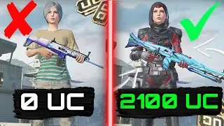 ПРОКАЧКА АККАУНТА НА 2100 UC В PUBG MOBILE 🔥 | ПРОКАЧАЛ ПУШКУ ДО КИЛ ЧАТА И ВЫБИЛ МИФИК 😱