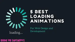 5 BEST CSS AND GSAP LOADING ANIMATIONS ON CODEPEN | CODE TO INFINITY