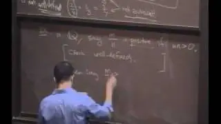 Real Analysis, Lecture 2: Properties of Q
