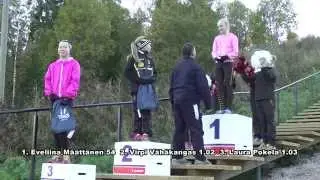 Keravan Keinukallion juoksuportaiden vihkiäiset ja juoksuporraskisa 7.10.2015