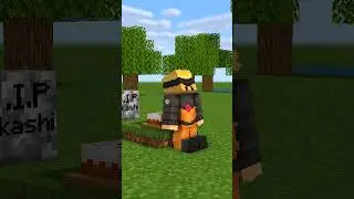 Naruto is ignoring Kakashi Hakate - Sad Story Past Lives | Minecraft animation #shorts