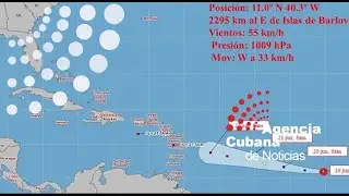 Se forma la depresión tropical Tres
