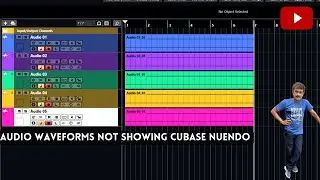 AUDIO WAVEFORMS NOT SHOWING CUBASE NUENDO