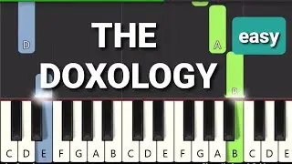 The Doxology | Easy Piano Tutorial | Praise God From Whom All Blessings Flow