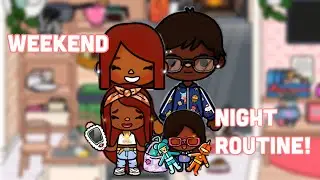 Family of 4 Weekend day in the life! pt 2 🤍| FREE HOUSE edition! | My Loca Toca