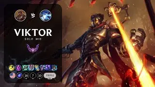 Viktor Mid vs Xerath - NA Master Patch 14.1