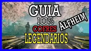 GUIA: ✔️ Todos los COFRES LEGENDARIOS de Alfheim GOD OF WAR RAGNAROK