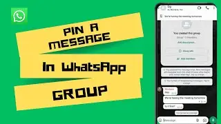 How To Pin A Message In WhatsApp Group