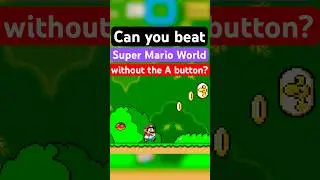 What if you played Super Mario World Without Pressing A? #mario #gaming #nintendo
